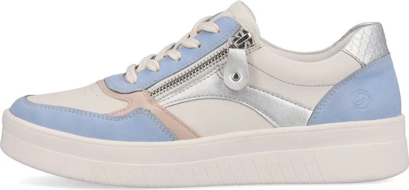 White /Blue Sneaker - Image 3