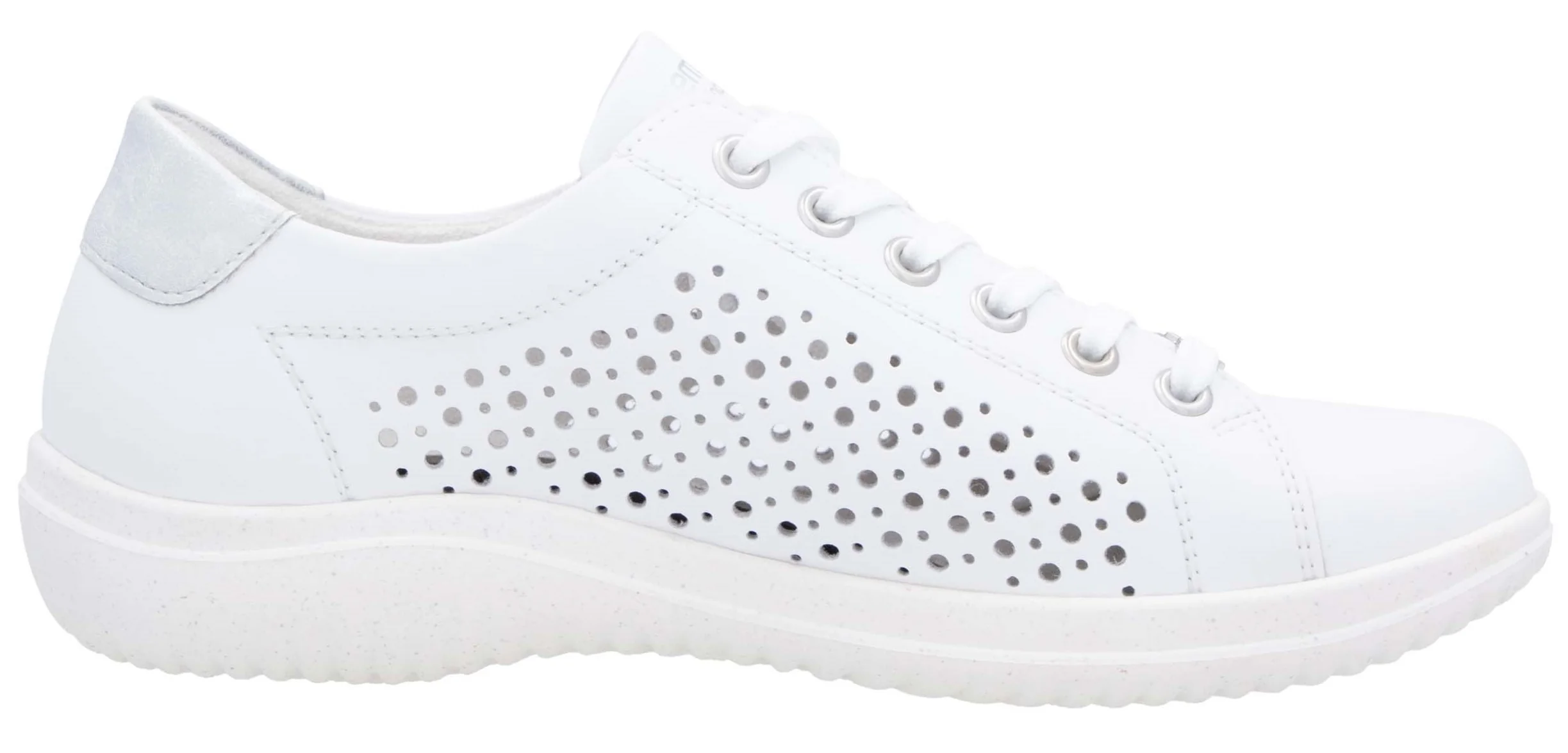 White Lace Up