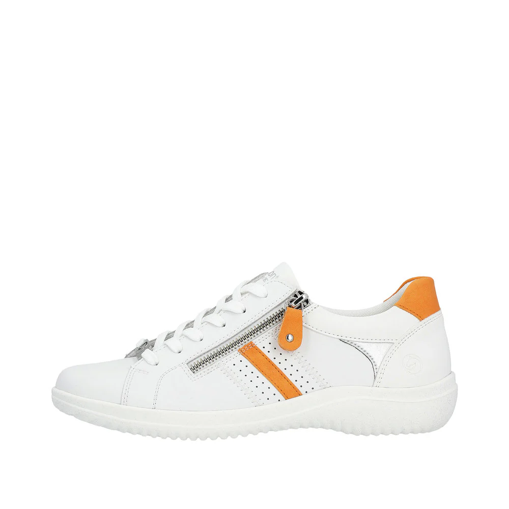 White Orange Lace Up - Image 3