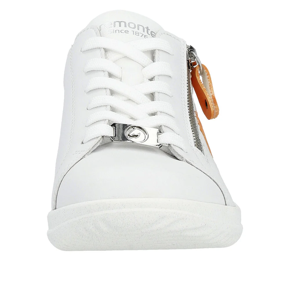 White Orange Lace Up - Image 4