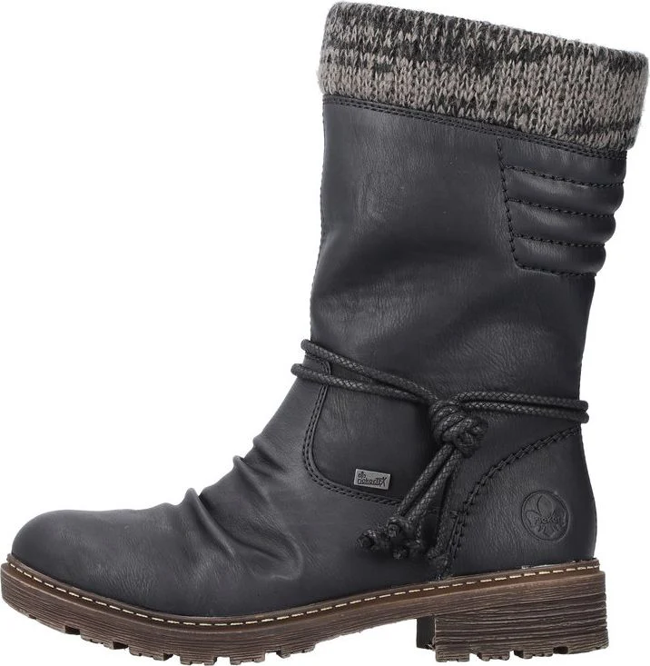 Black Back Lace Boot - Image 3