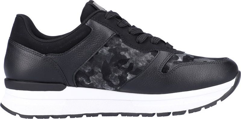 Black Floral Sneaker - Image 2