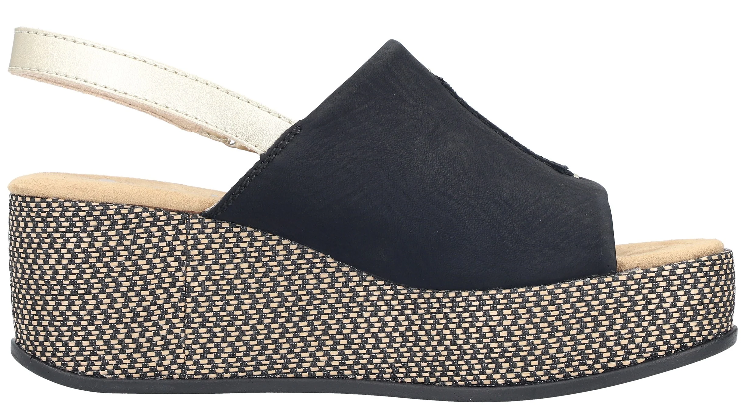 Black Platform Sandal