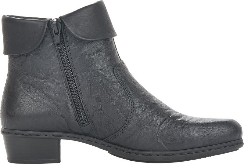 Black Side Zip Boot - Image 2