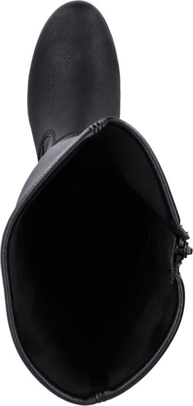 Black Tall Heeled Boot - Image 6