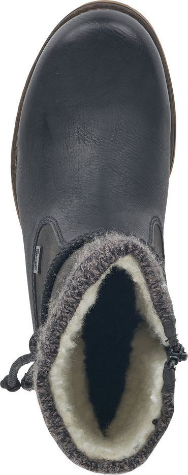 Black Warm Lined Boot - Image 4