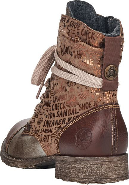Brown Lace Up Boot - Image 4