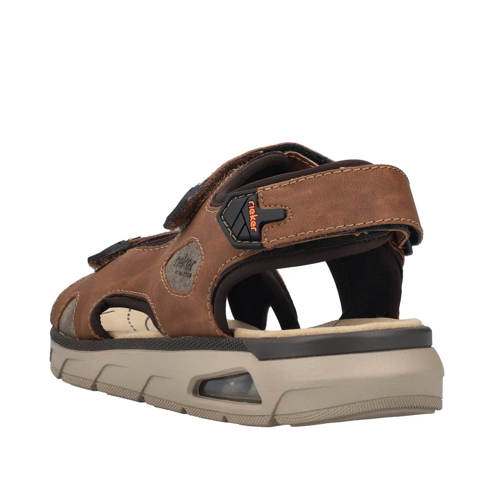 Brown Velcro Sandal - Image 7