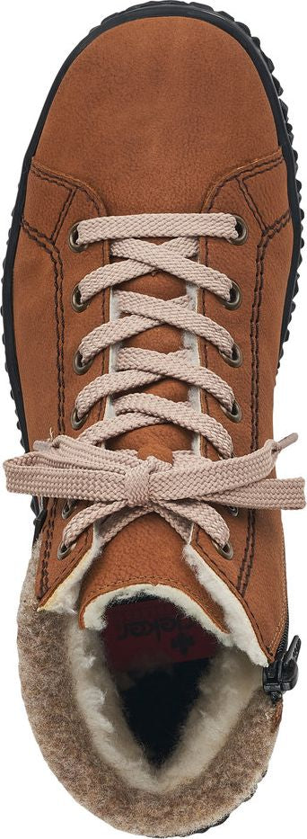 Cognac Short Lace Up Boot - Image 4