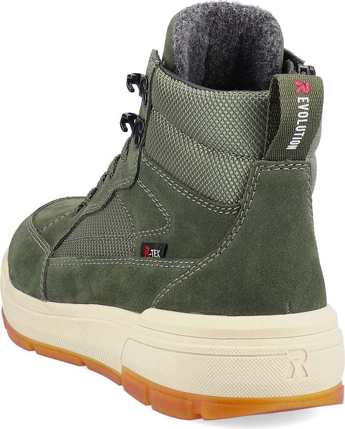 Khaki Lace Up Boot - Image 5