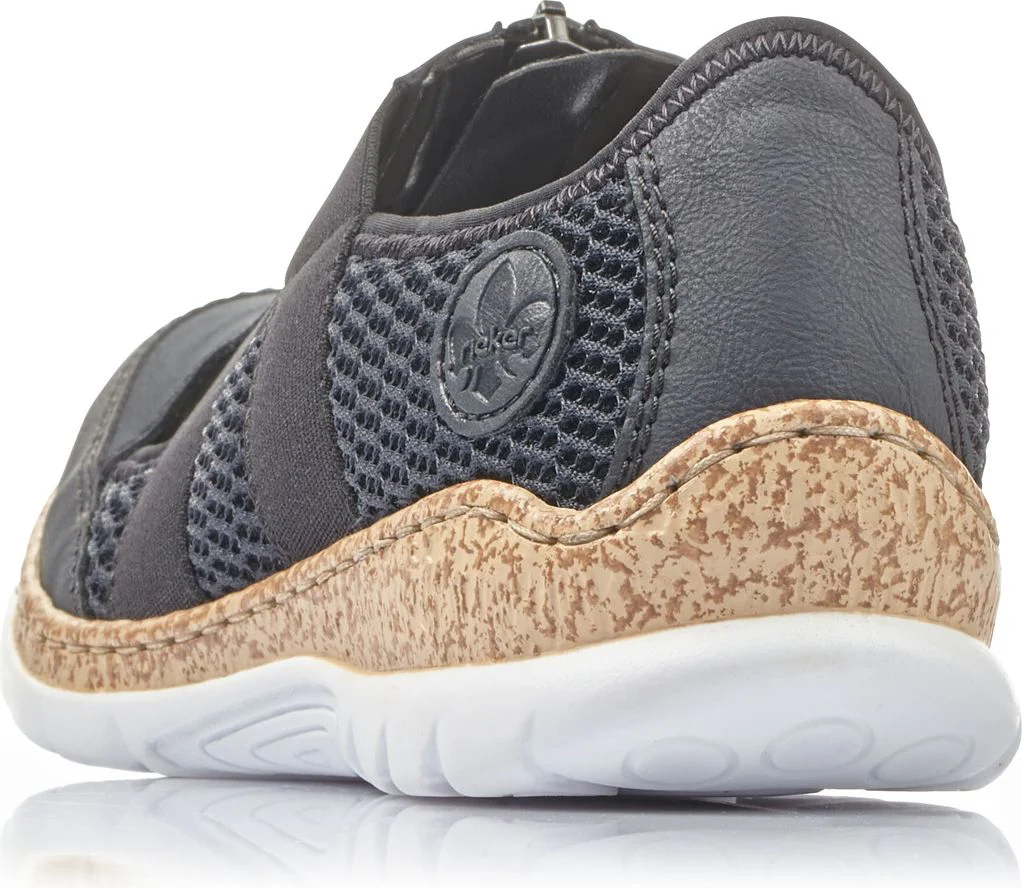 Navy Center Zip Shoe - Image 4