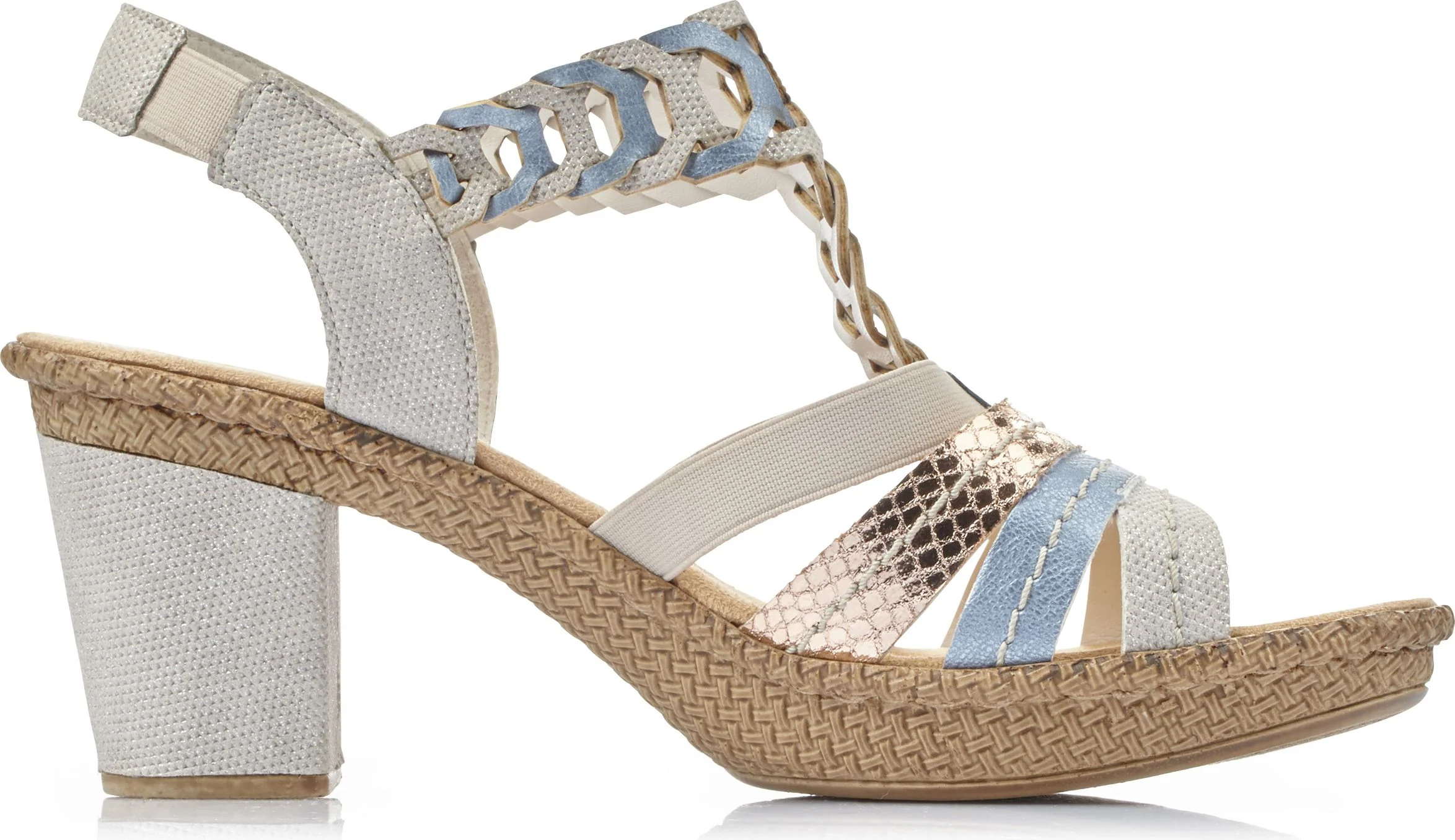 Pearl/Sky/Copper Heel - Image 2