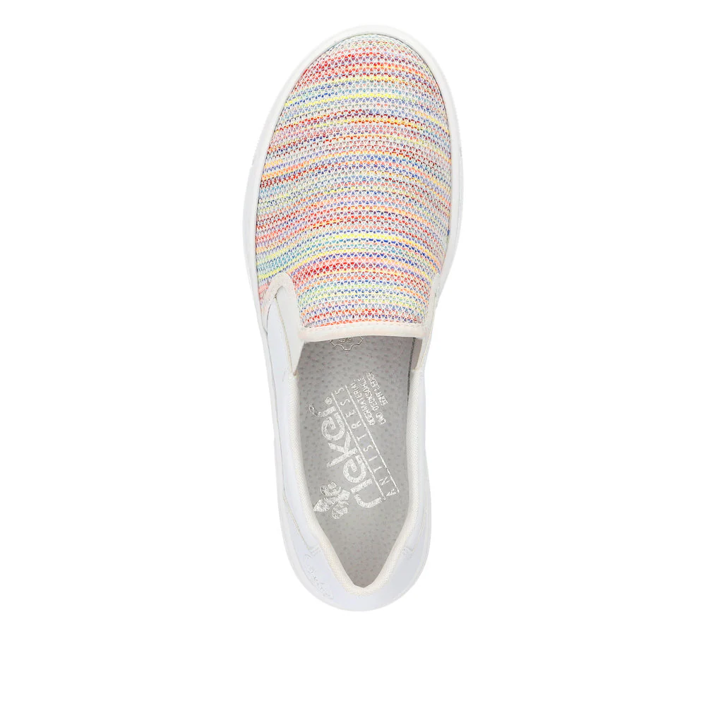 Rainbow White Slip On - Image 6