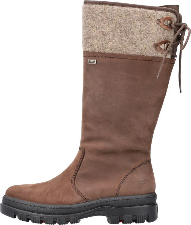 Tan Mid Calf Flip Grip Boot - Image 3