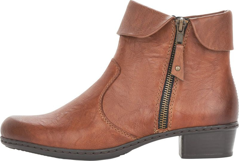 Tan Side Zip Boot - Image 8