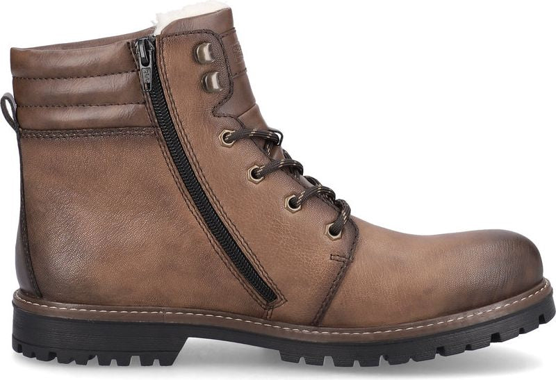 Warm Lined Lace Up Wood - Image 2