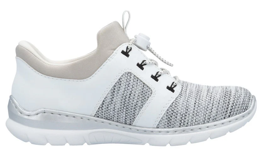 White/Blue Toggle Lace Up - Image 2