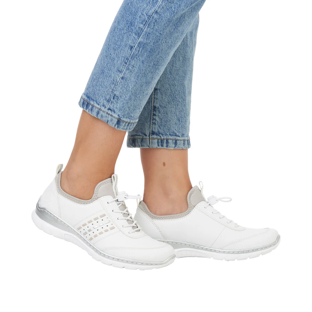 White Bungee Shoe - Image 8