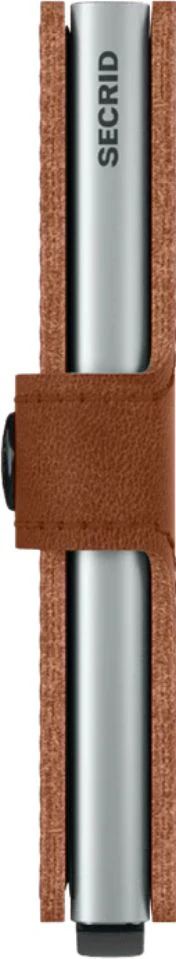 Miniwallet Vintage Cognac-silver - Image 2
