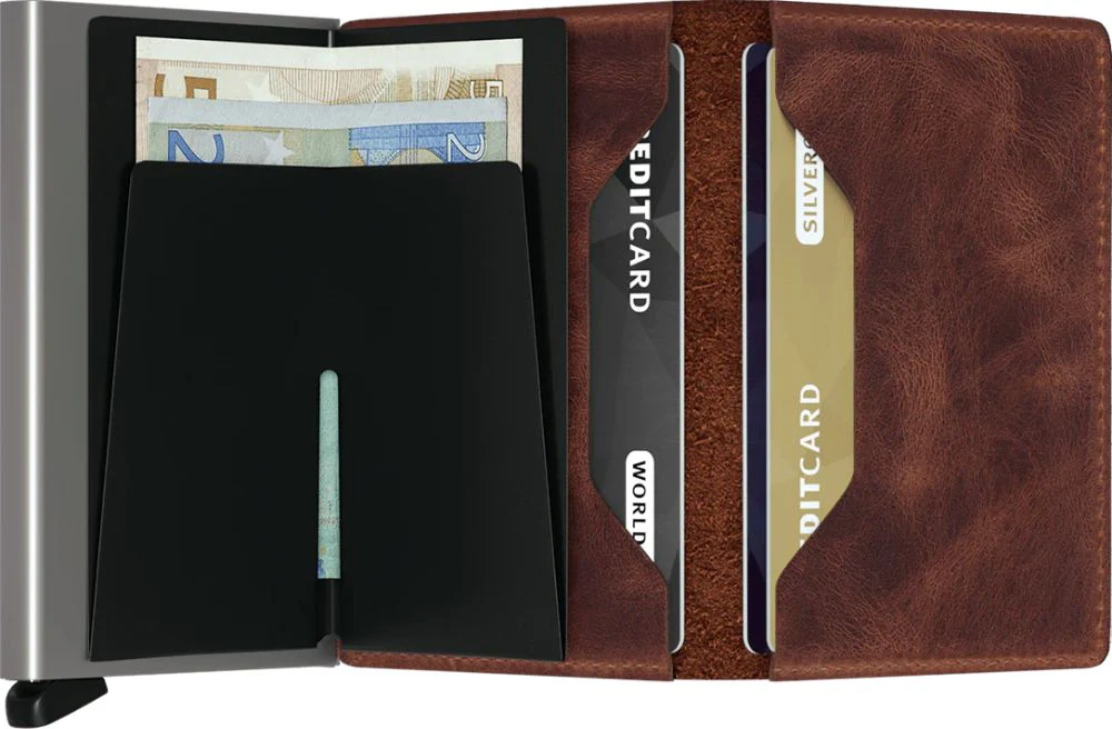 Slimwallet Vintage Brown - Image 3