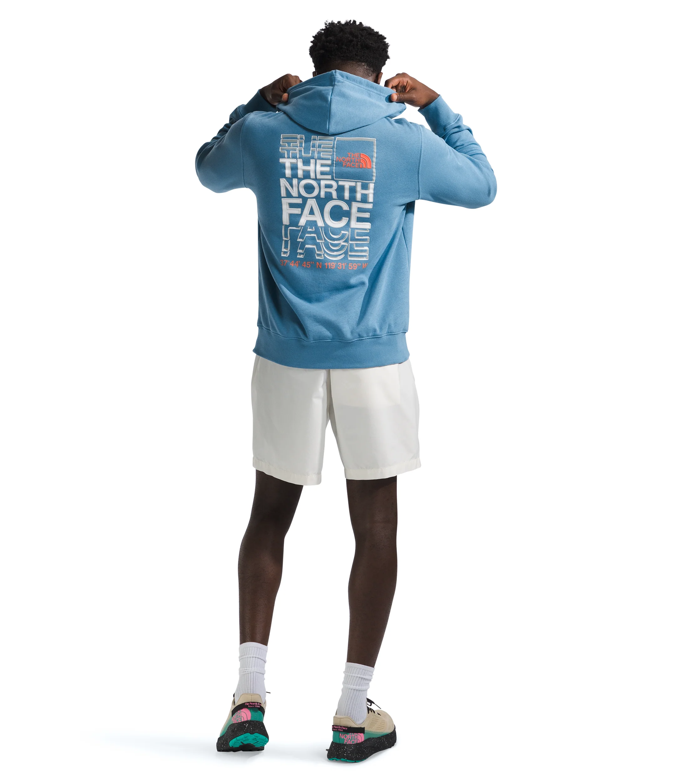 Men's Brand Proud Hoodie Indigo Stone Vivid Flame - Image 3