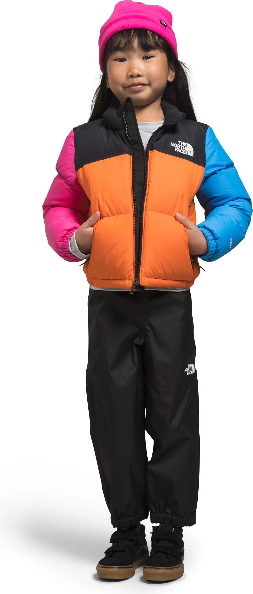 Kid 96 Nuptse Madarin Size 4