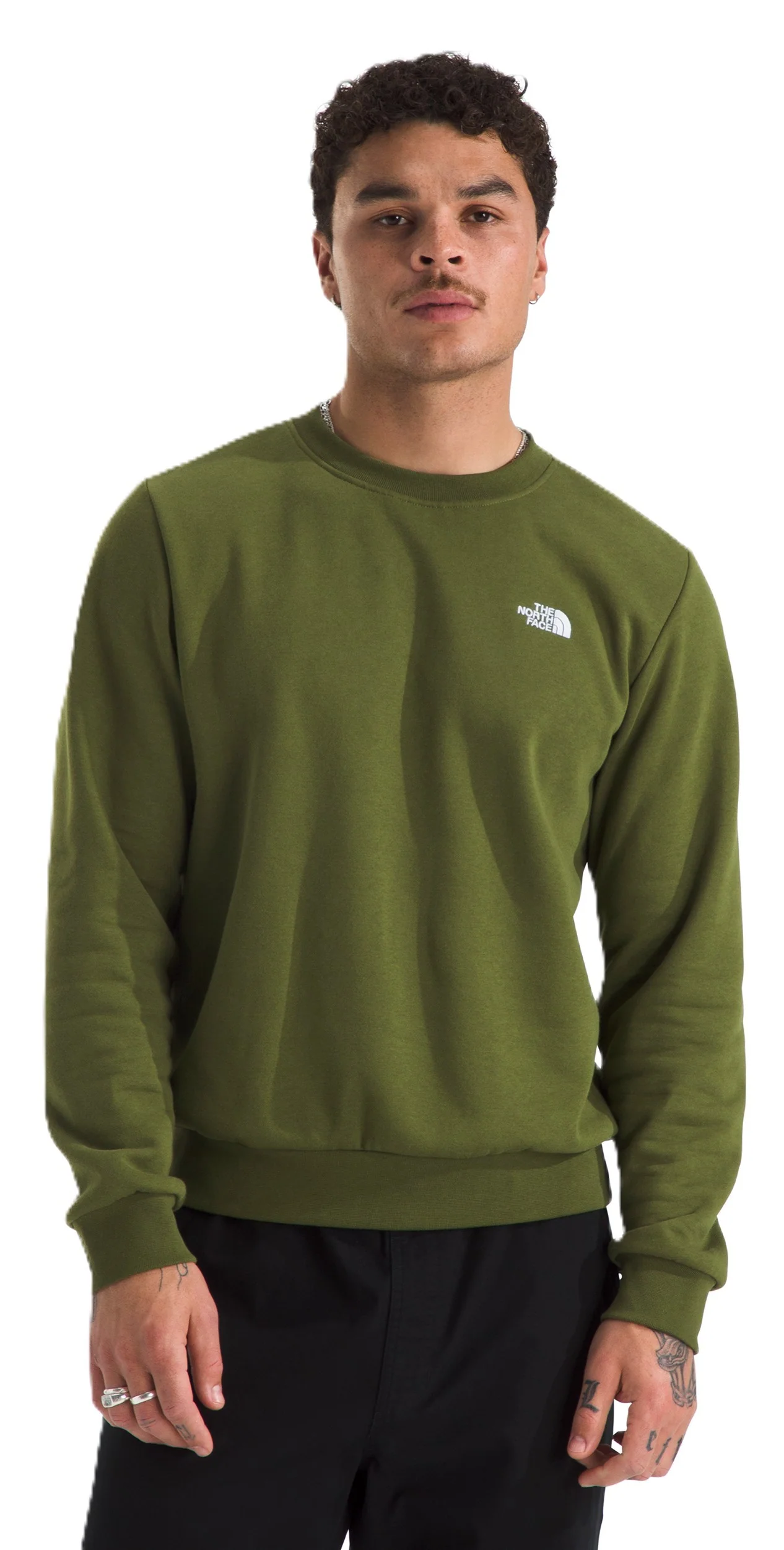 Men's Evolution Simple Dome Crew Woodland Green