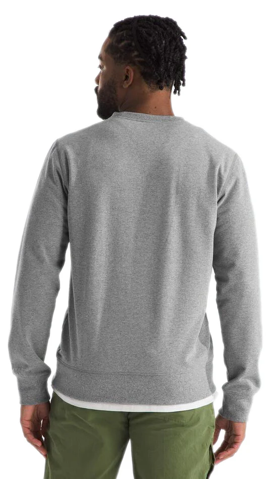 Men's Heritage Patch Crew TNF Medium Grey - Image 2