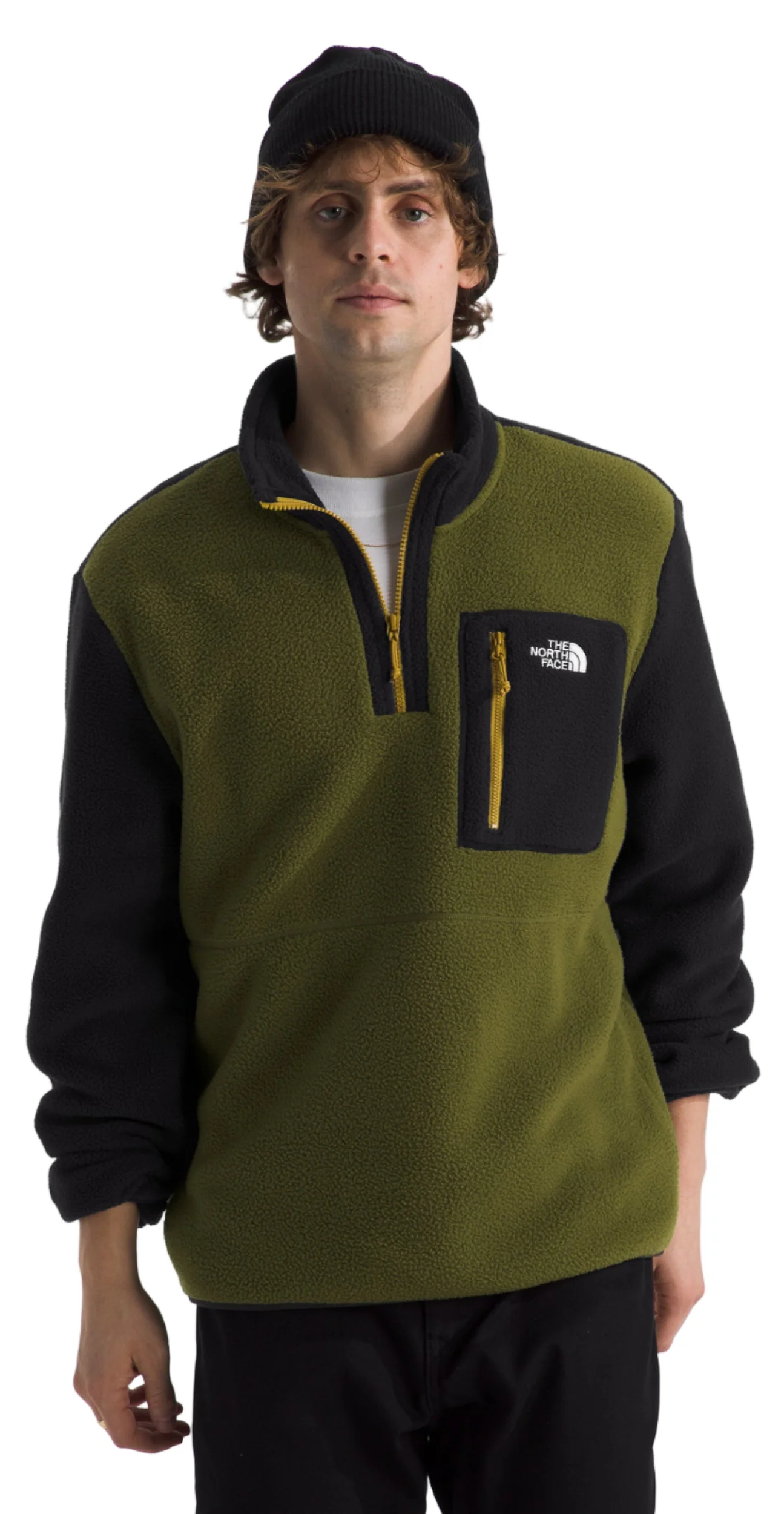 Men's Yumiori ¼ Zip Forest Olive