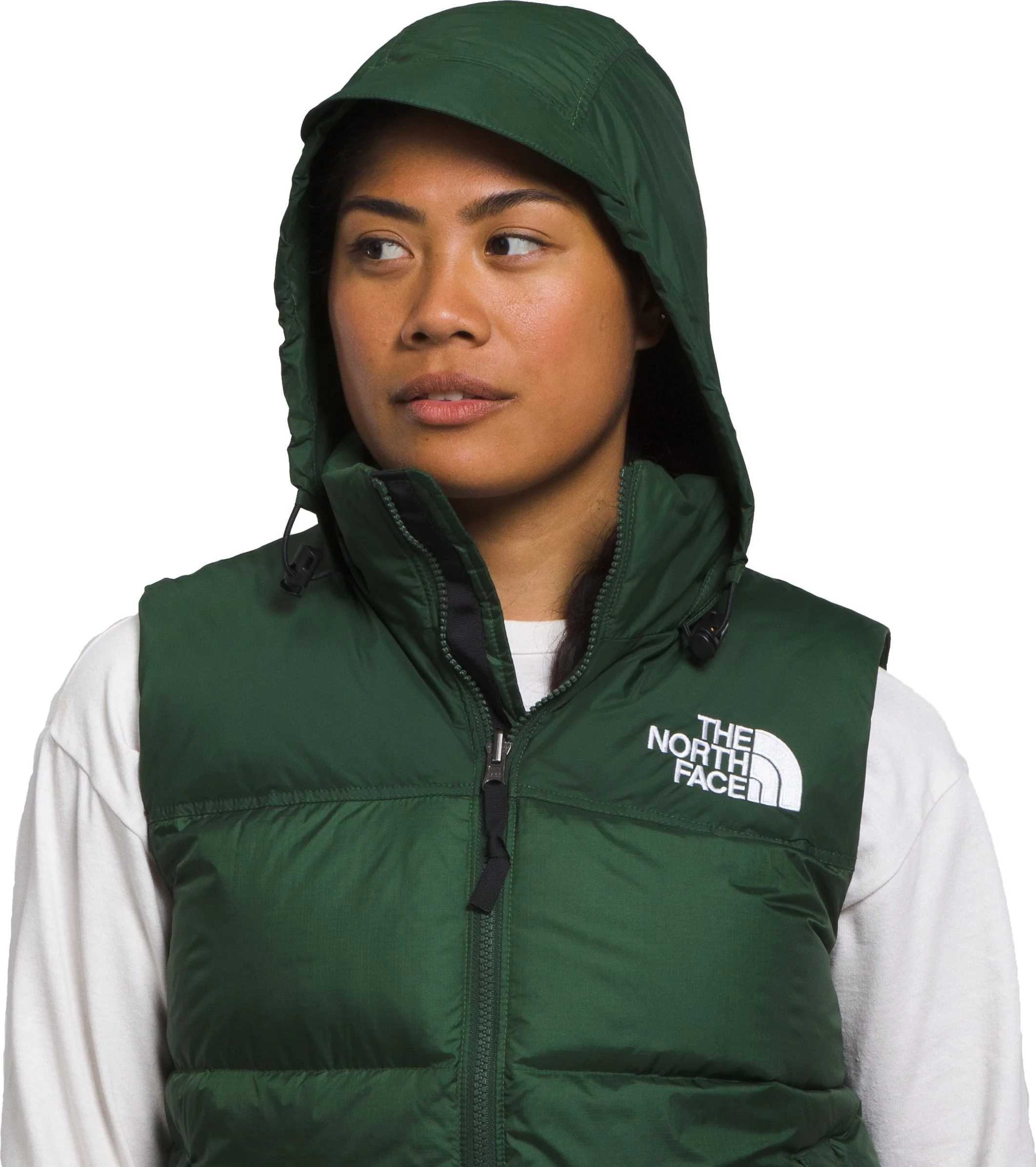 Women's 1996 Retro Nuptse Vest Pine Needle - Image 5