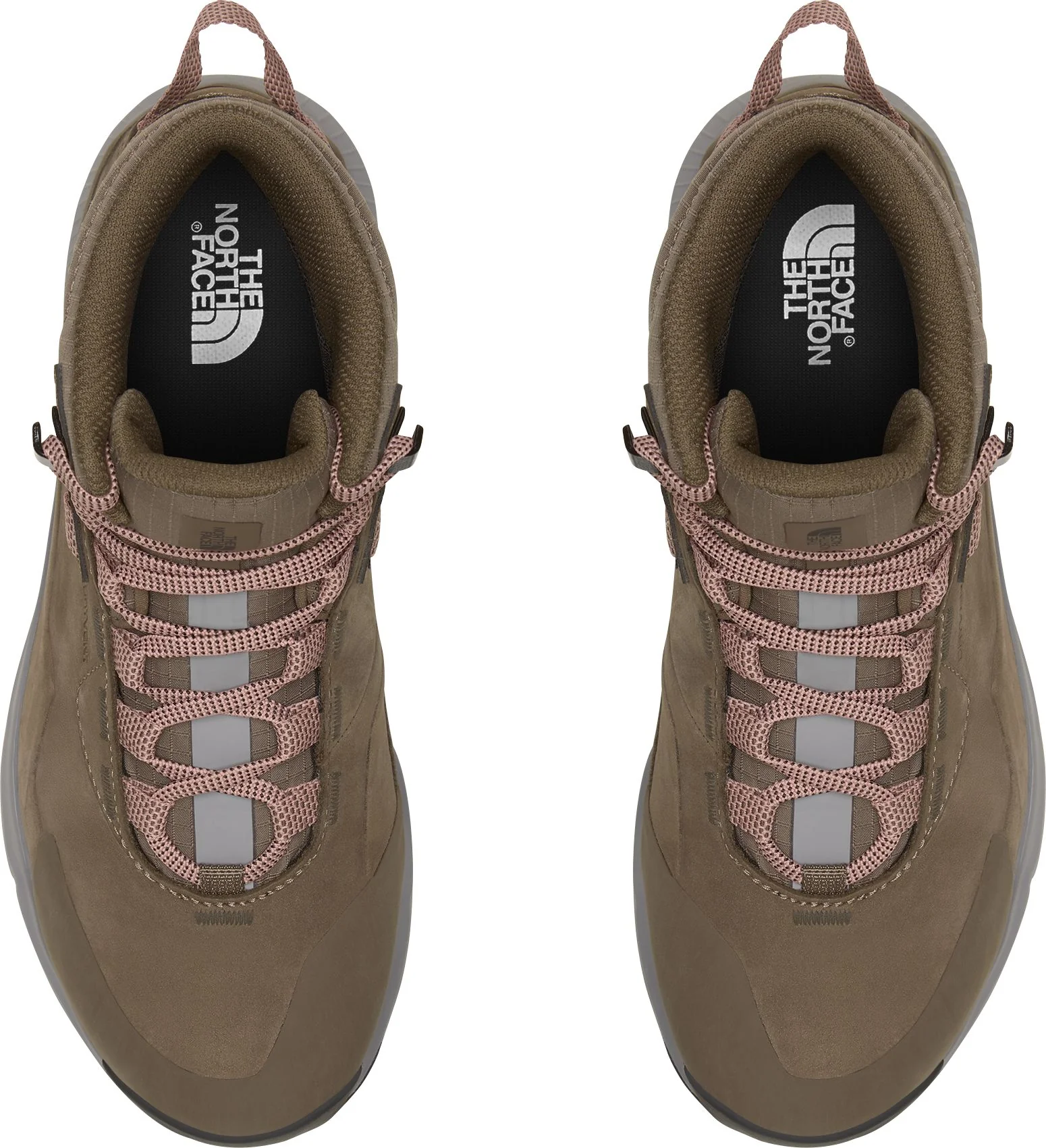 W Cragstone Leather Mid WP Bipartisan Brown Meld Grey - Image 3