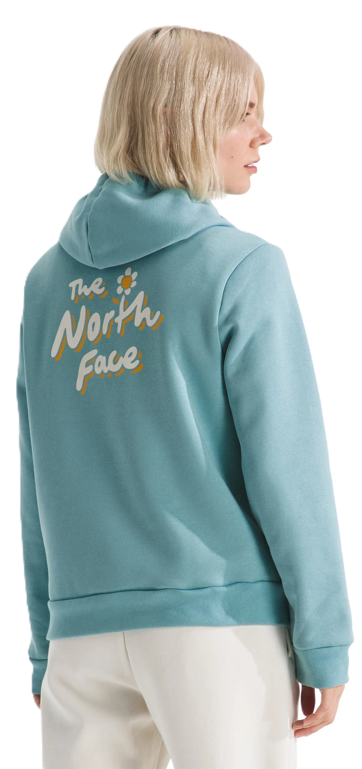 Women's Evolution Floral-cloud Hoodie Graphic Blue Eclipse - Image 2