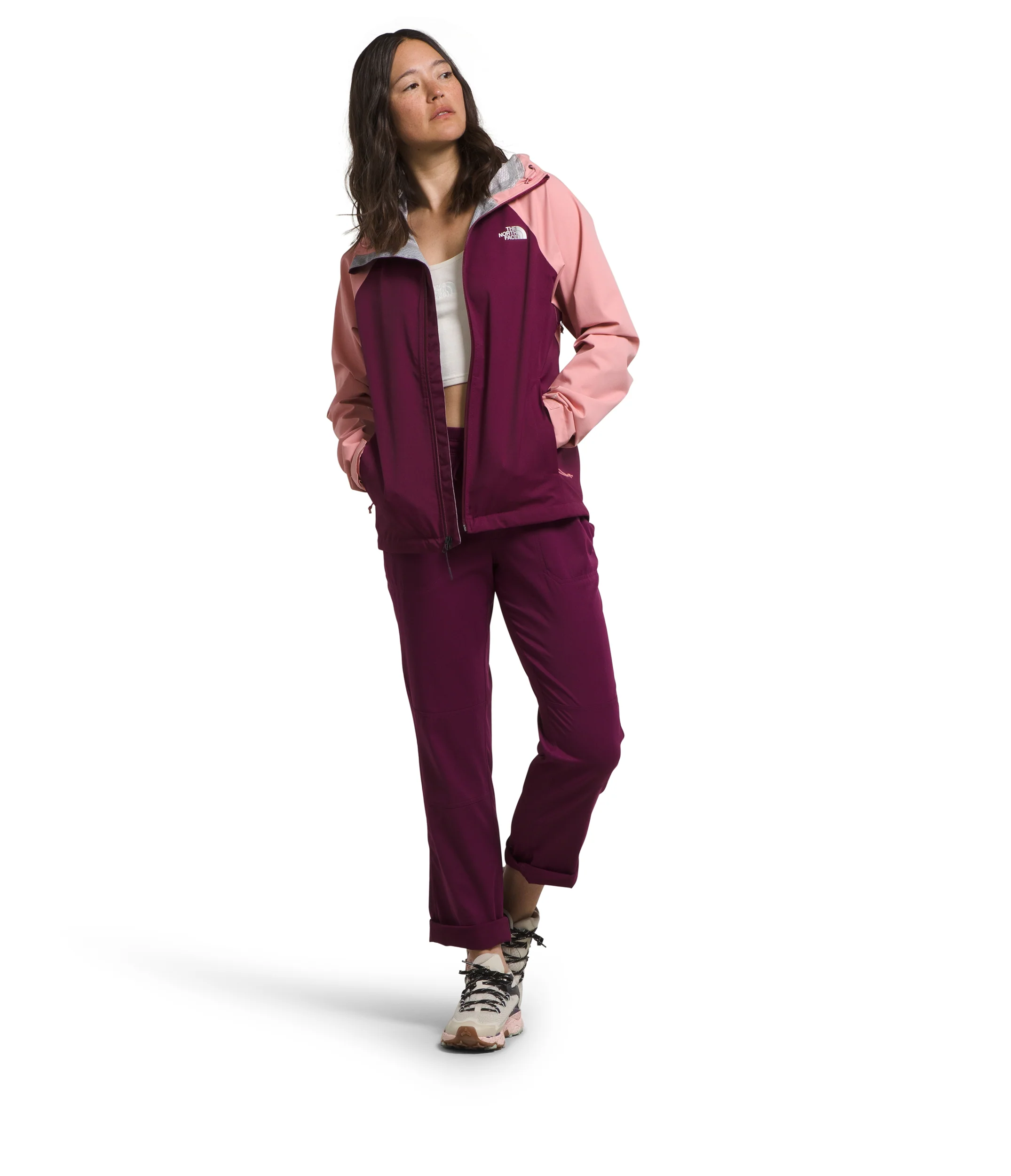 W Valle Vista Jacket Shady Rose Boysenberry - Image 2