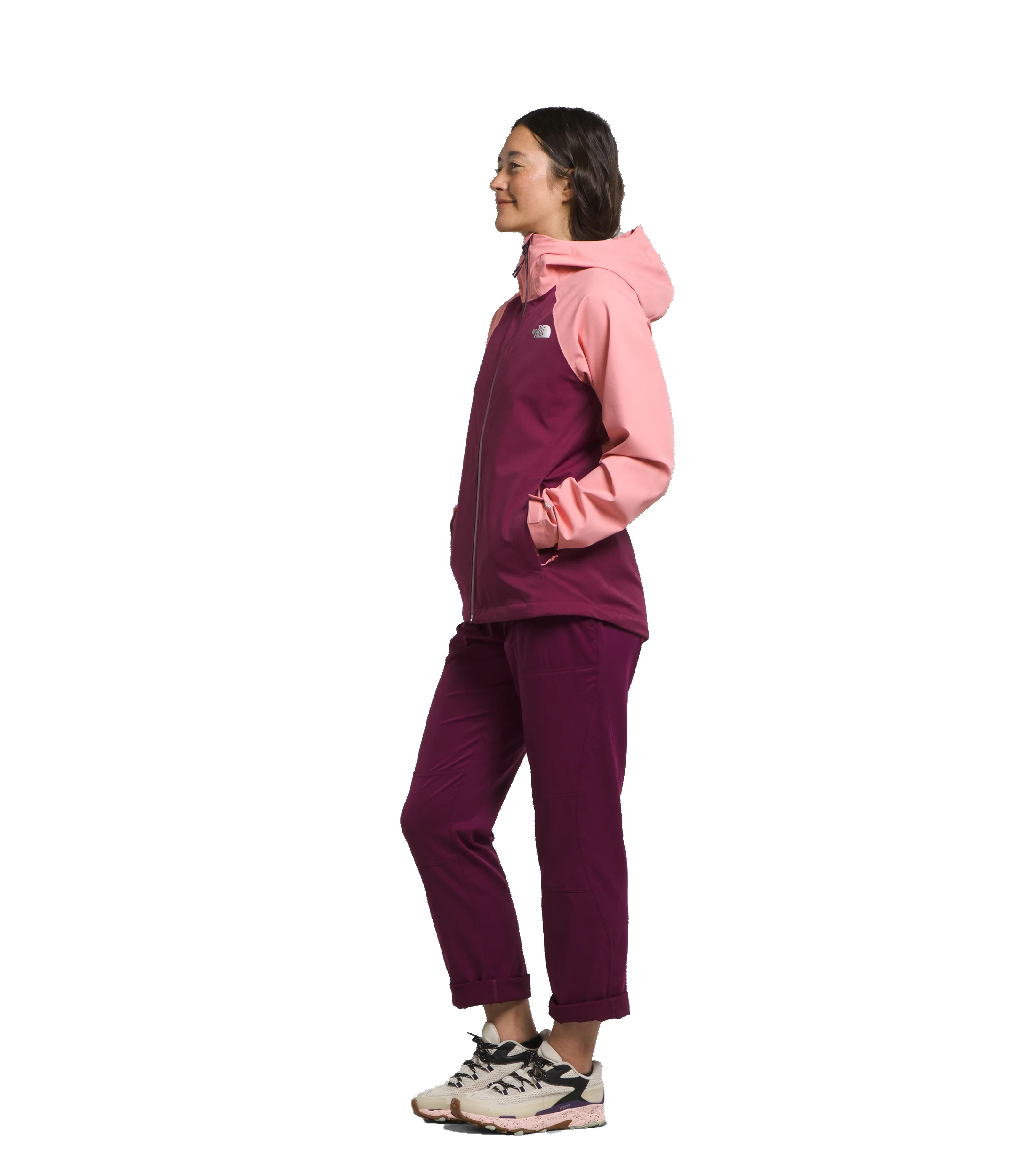 W Valle Vista Jacket Shady Rose Boysenberry - Image 3