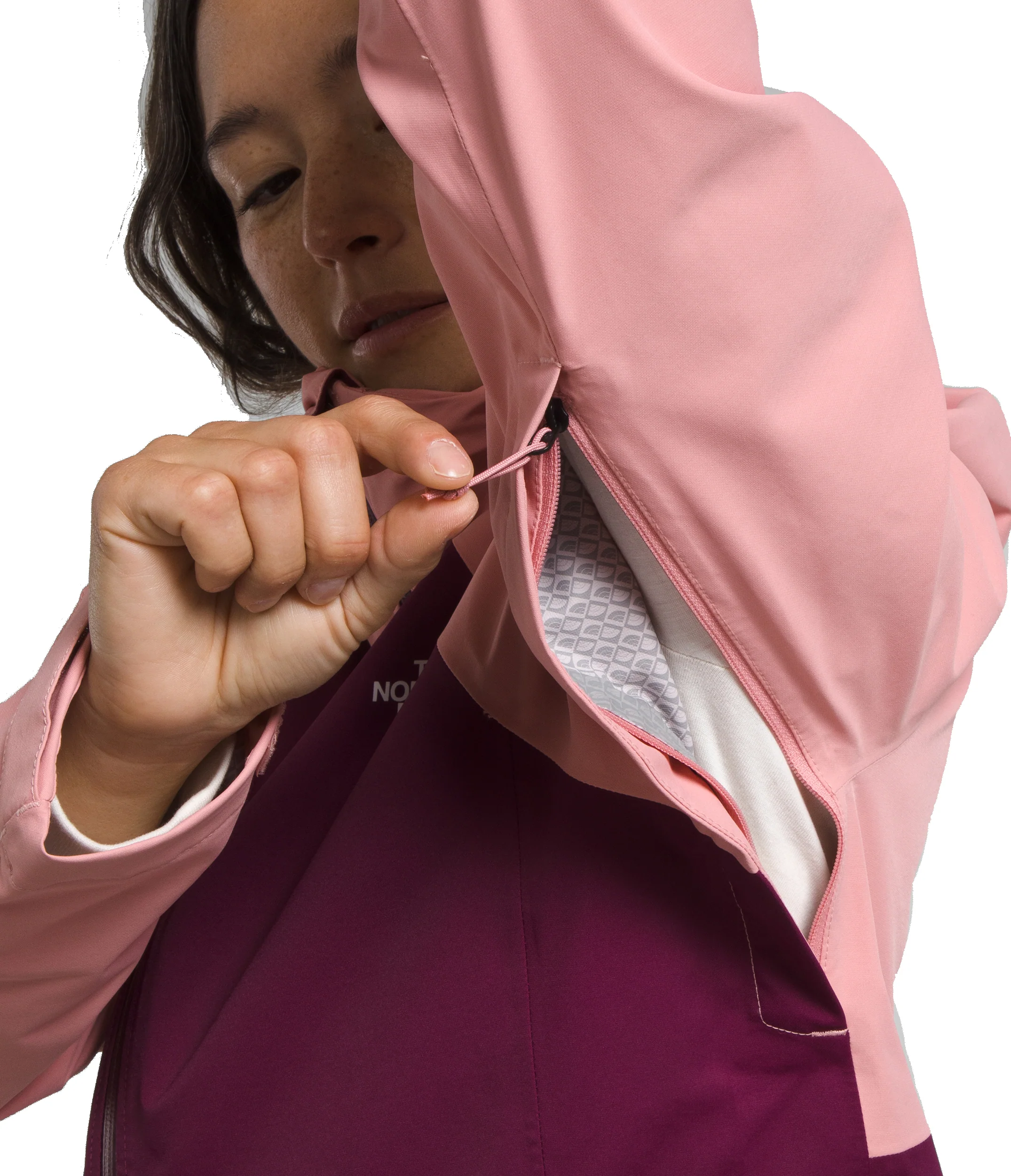 W Valle Vista Jacket Shady Rose Boysenberry - Image 5