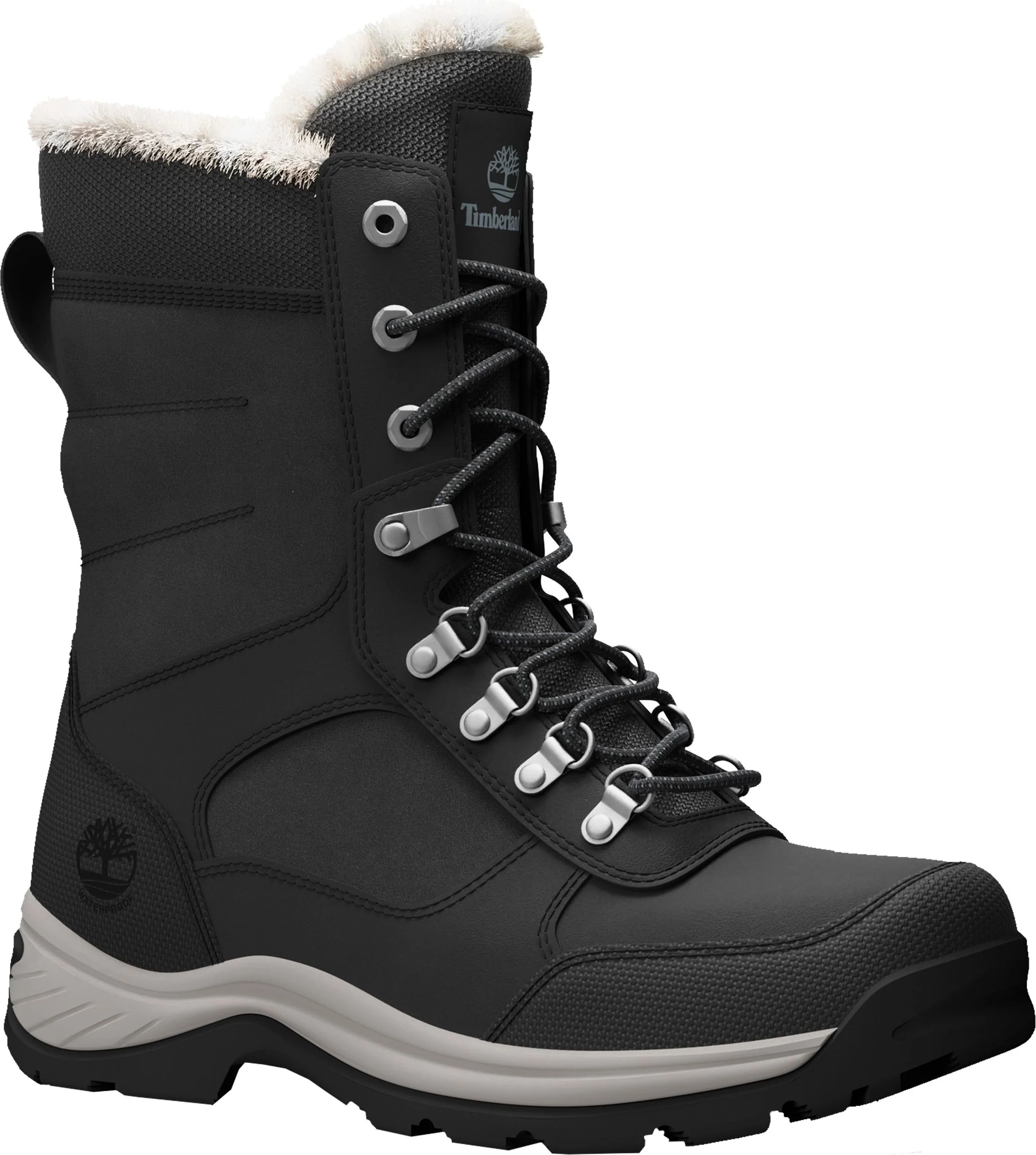 White Ledge Mid Lace WP Ins Boot Black Black