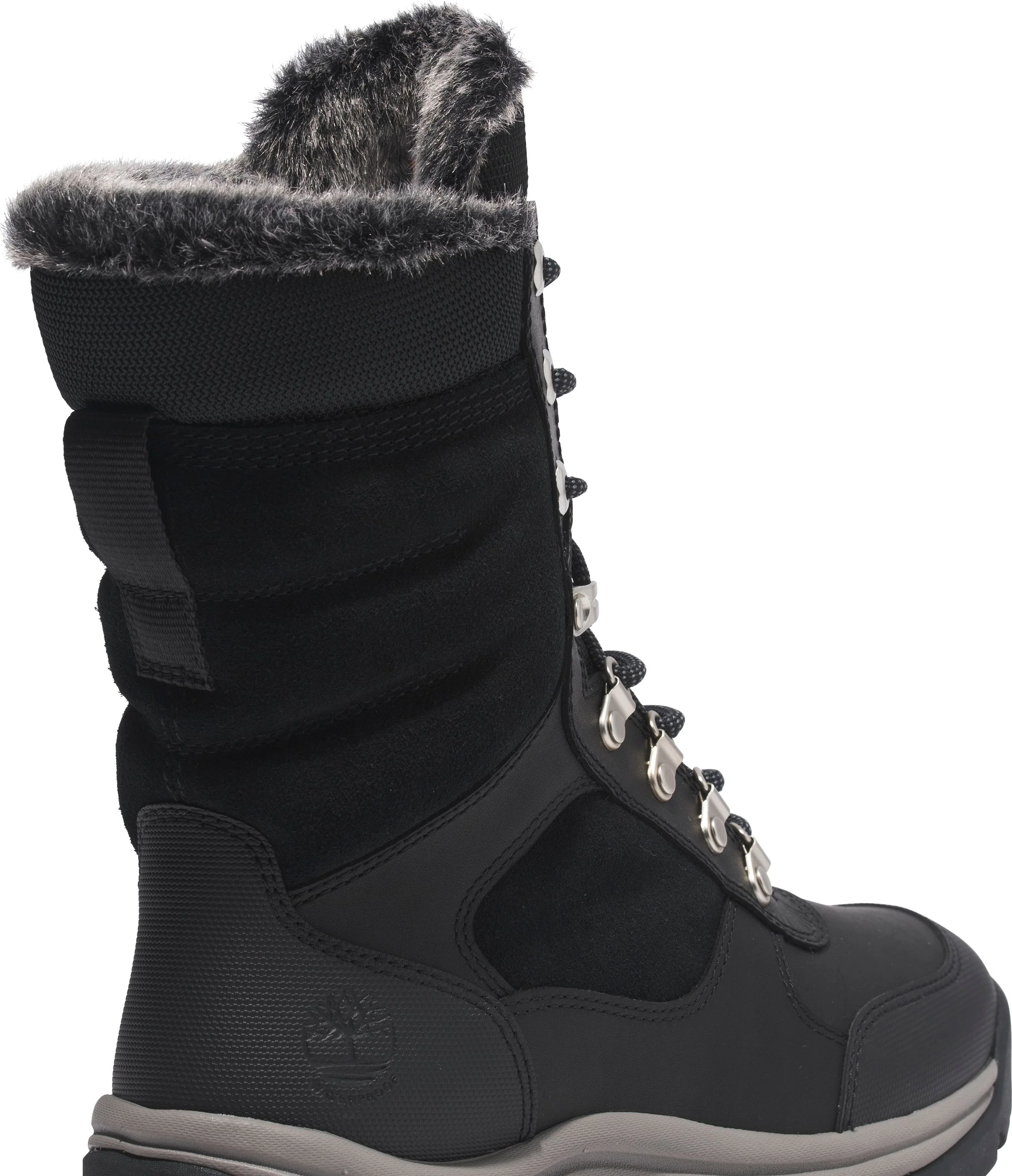 White Ledge Mid Lace WP Ins Boot Black Black - Image 6