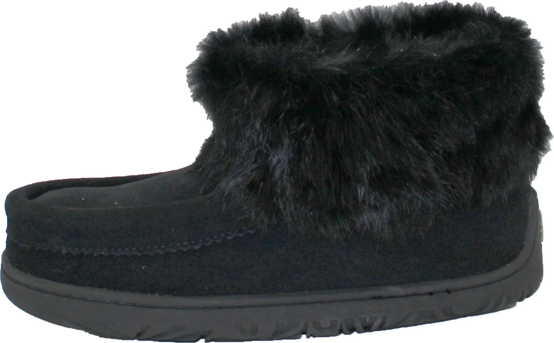 Short Black Suede Mukluk - Image 2