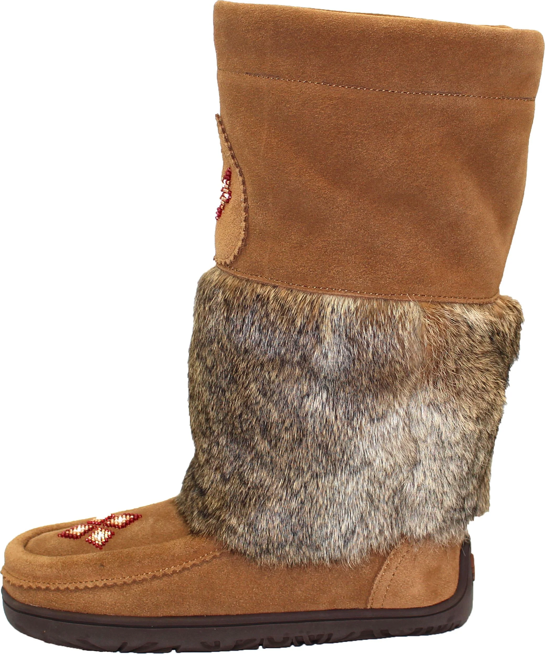 Tall Waterproof Oak Suede Mukluk - Image 2