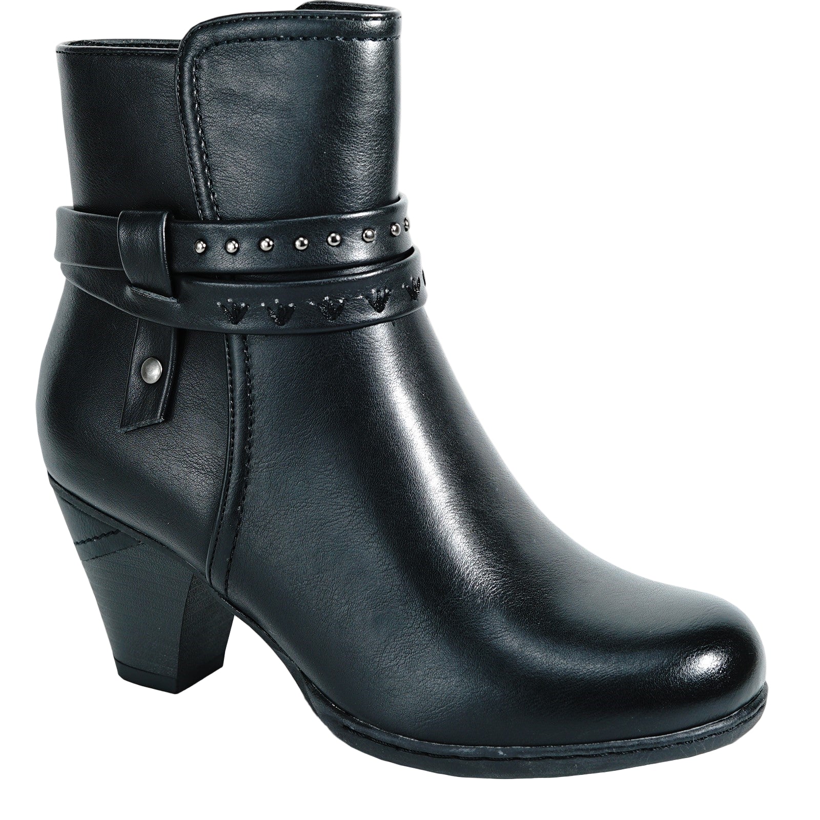 Short Heeled Waterproof Black