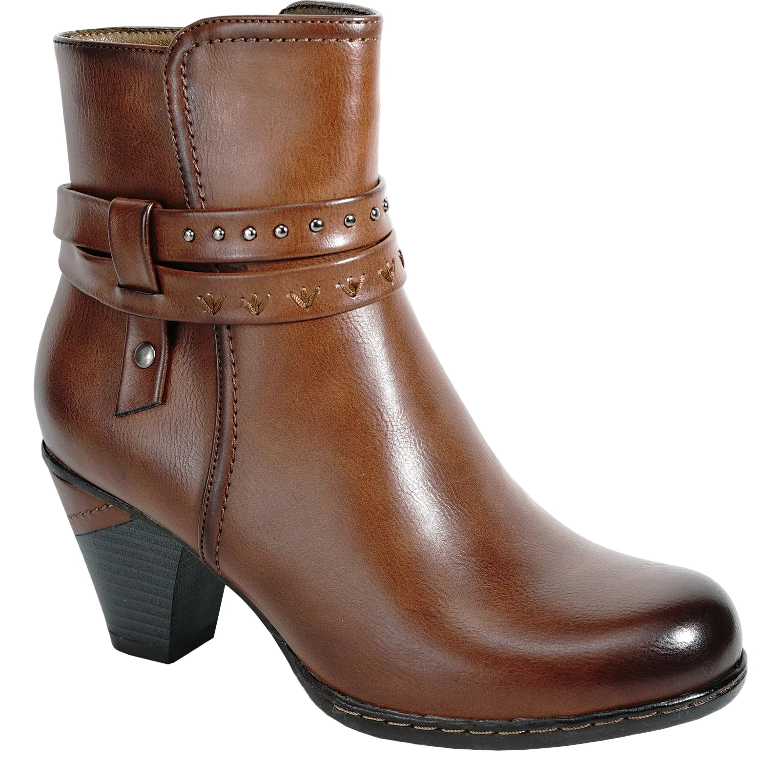 Short Heeled Waterproof Brown