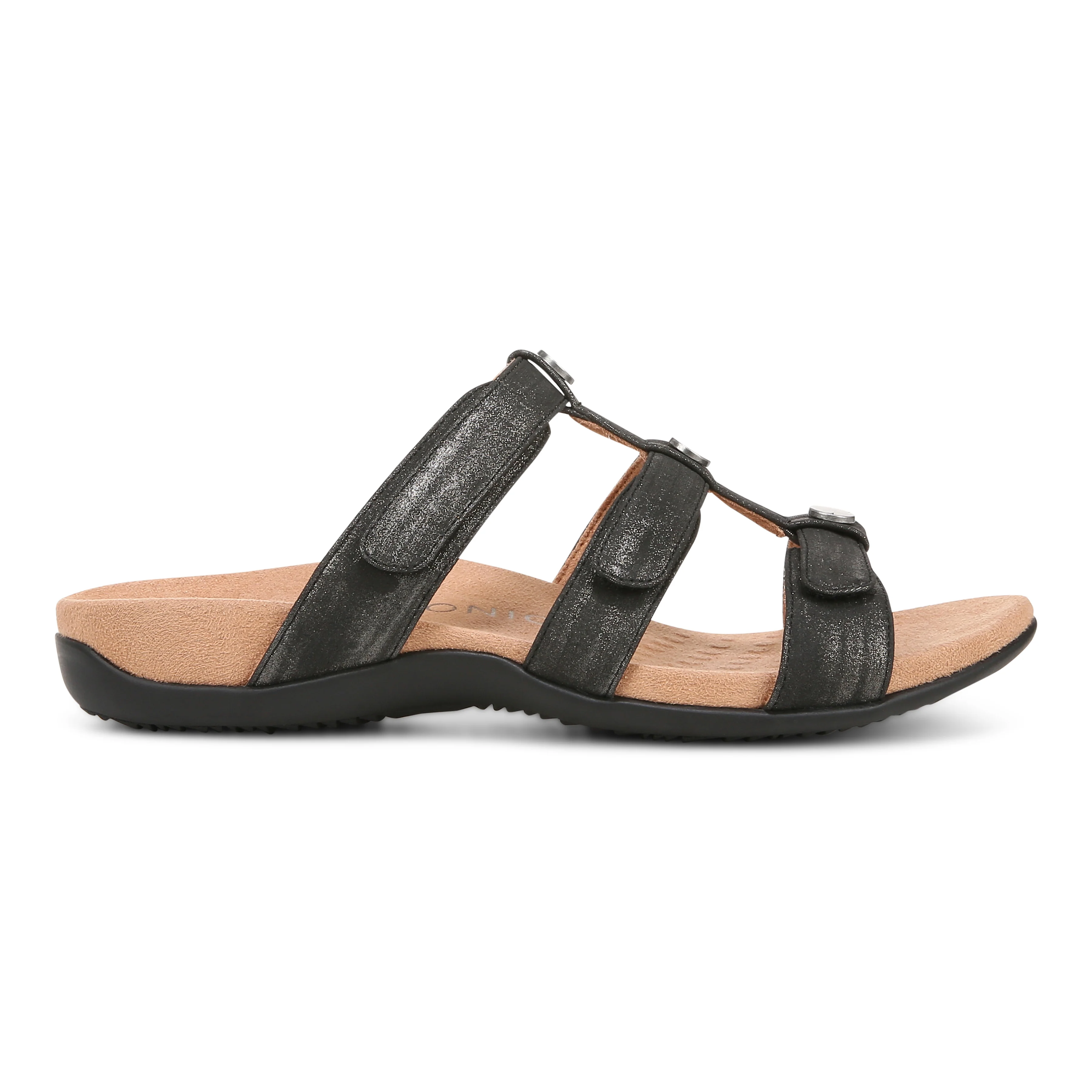Amber Pearl Slide Black - Image 2